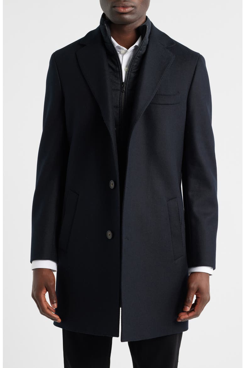 Delroy Wool Topcoat, Main, color, BLACK