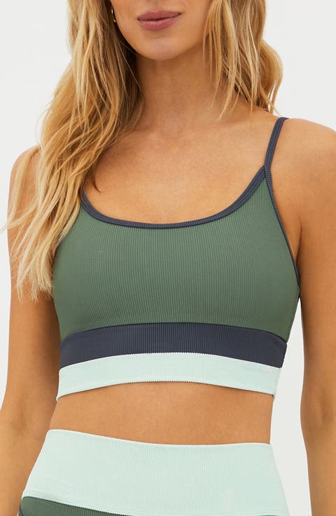 Eva Rib Colorblock Bikini Top