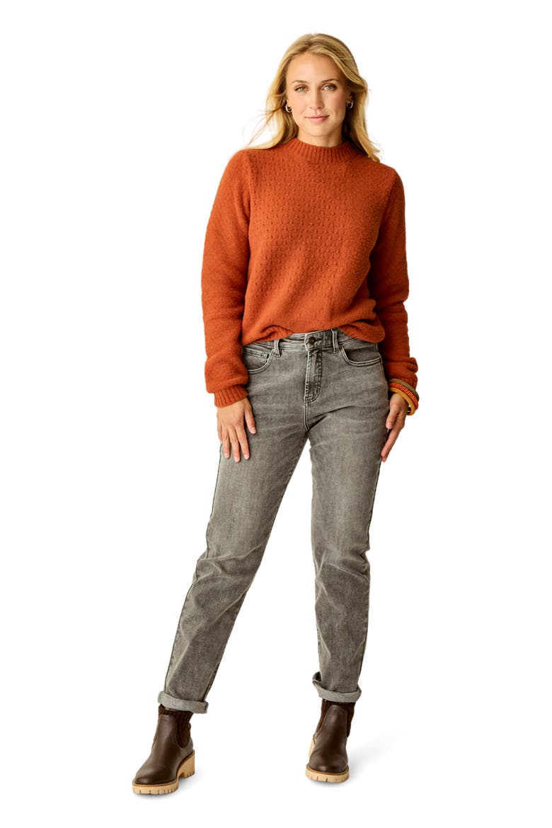 Monroe Stitched Sweater, Main, color, Copper