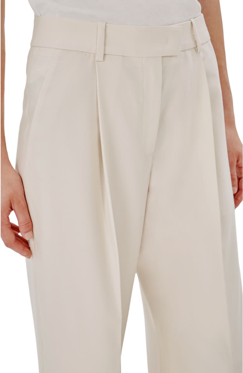 Another Tomorrow RELAXED WIDE LEG PANT, Alternate, color, 