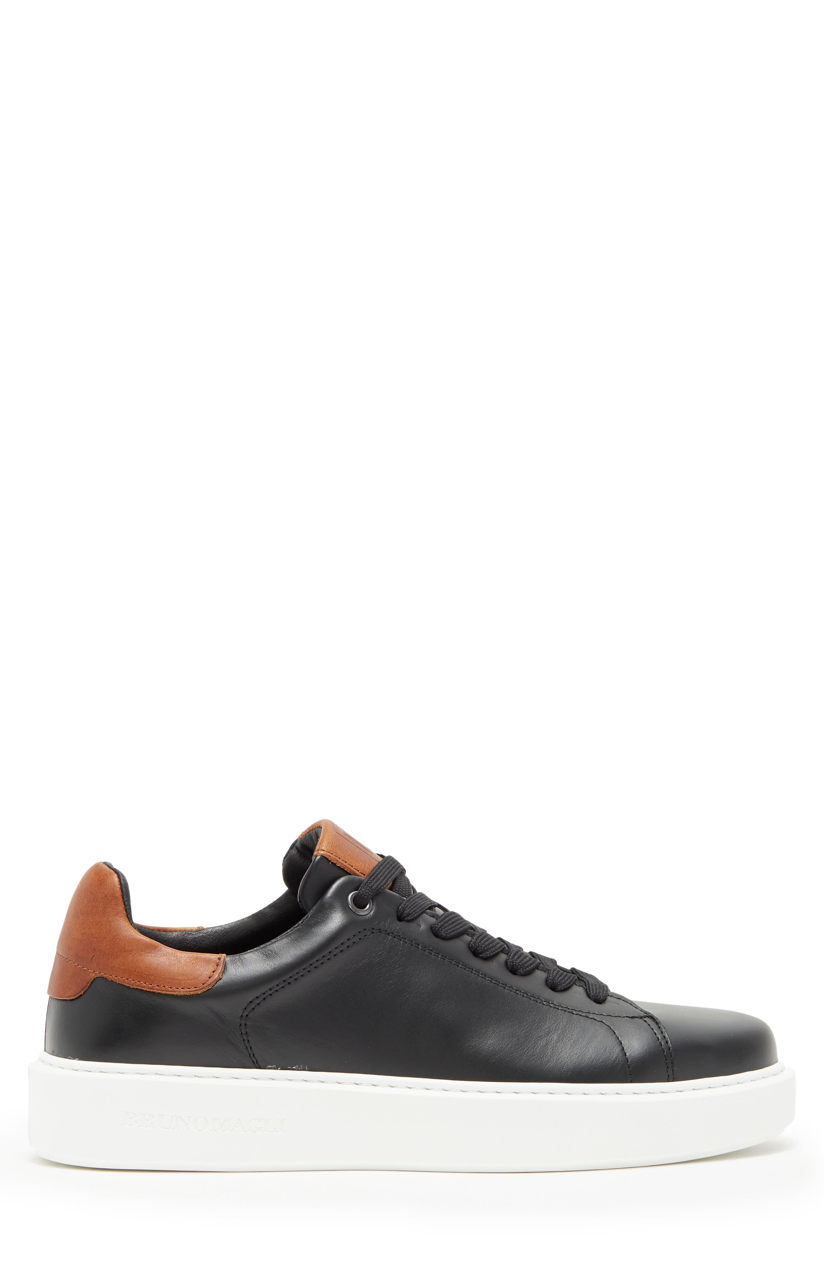 Bruno Magli Lucca Leather Sneaker, Alternate, color, 