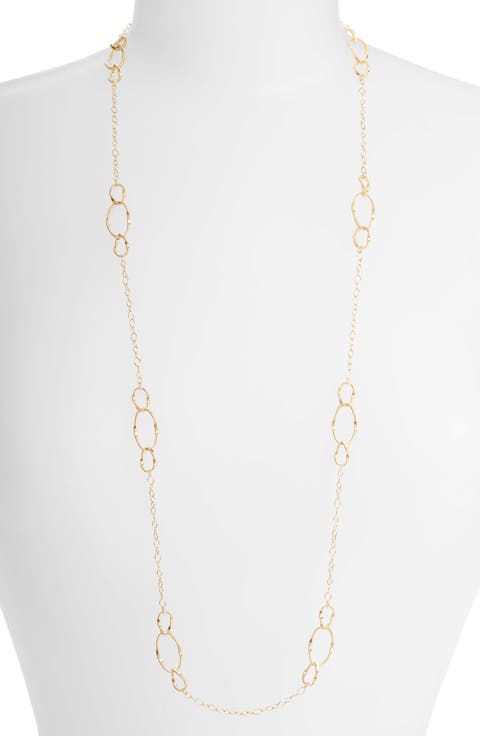 Marrakech Onde 18K Yellow Gold Link Necklace