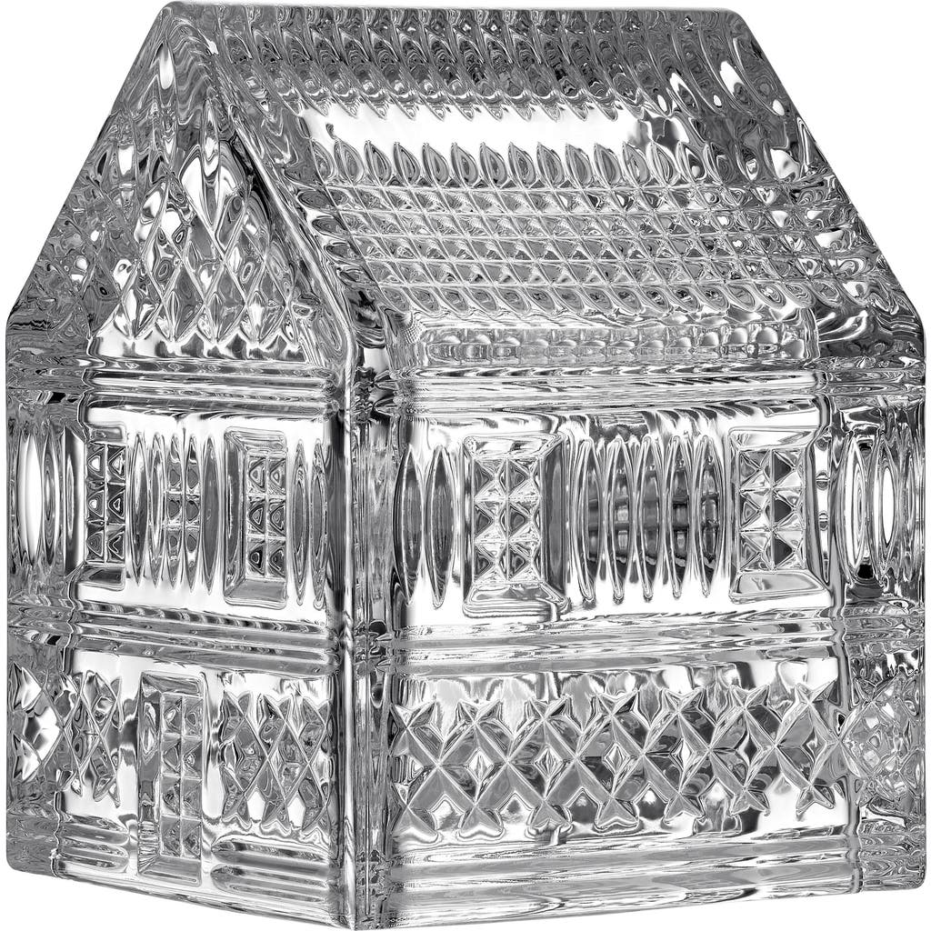 Waterford Crystal Gingerbread House In Transparent