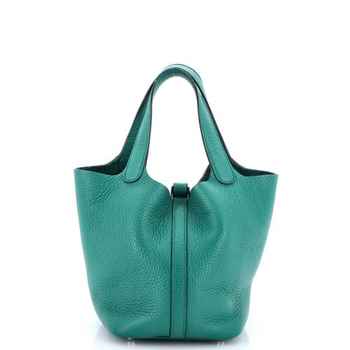 Pre-owned Hermes Hermes Picotin Lock Bag Clemence Pm