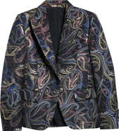 Etro Paisley Duchesse Satin Blazer