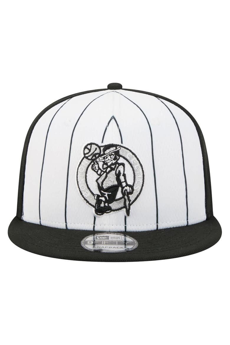 Men's New Era  White Boston Celtics 2025 NBA Tip Off 9FIFTY Snapback Hat, Alternate, color, White