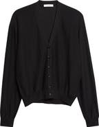Lemaire Twisted Merino Wool Blend Cardigan