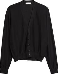 Lemaire Twisted Merino Wool Blend Cardigan