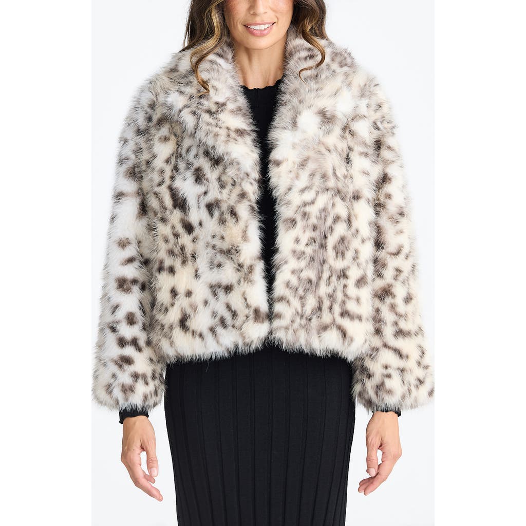 Brave + True Brave+true Bertoli Faux Fur Jacket In White