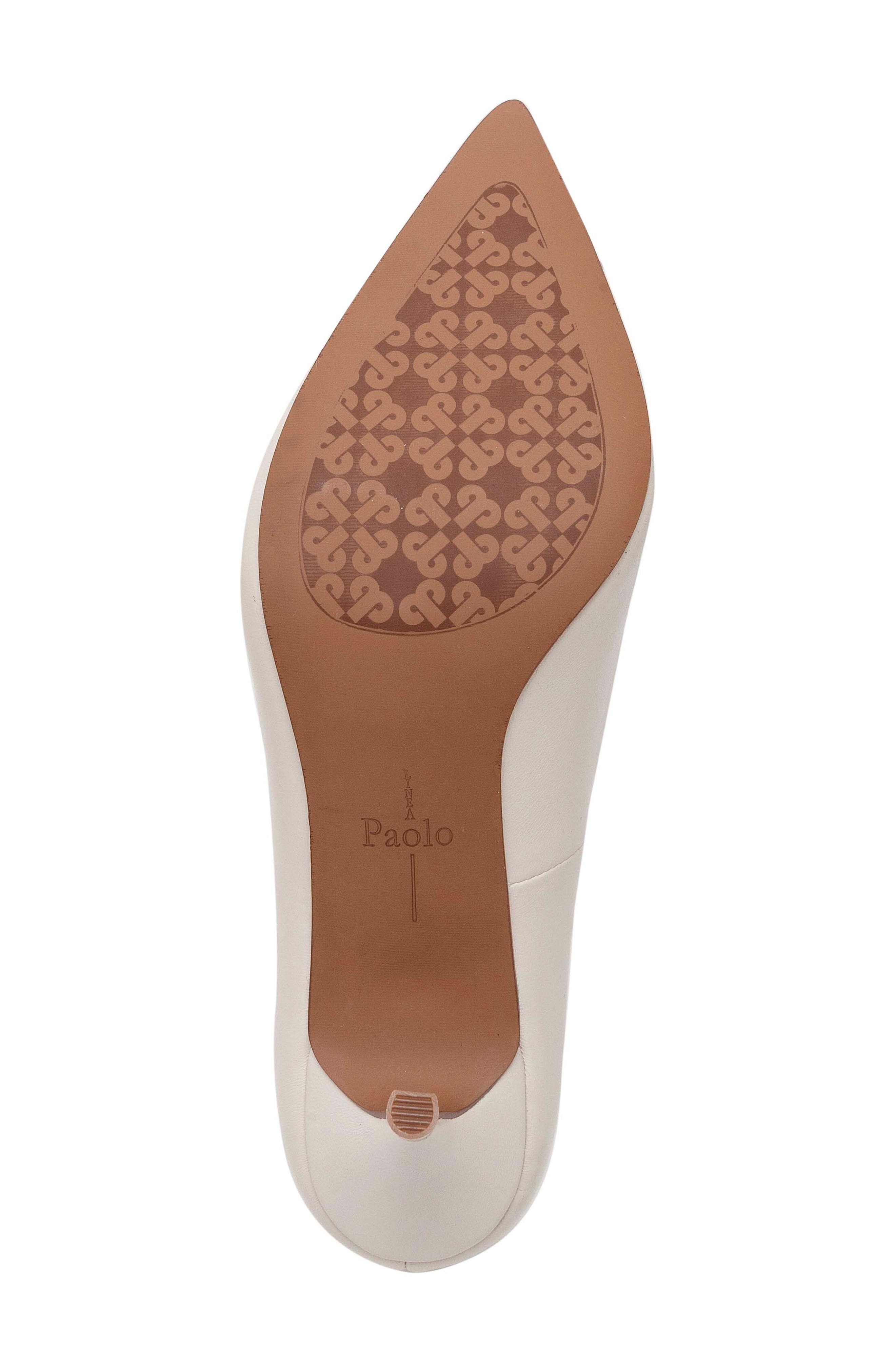 Linea Paolo Pieri Pointed Toe Pump, Alternate, color, Cream