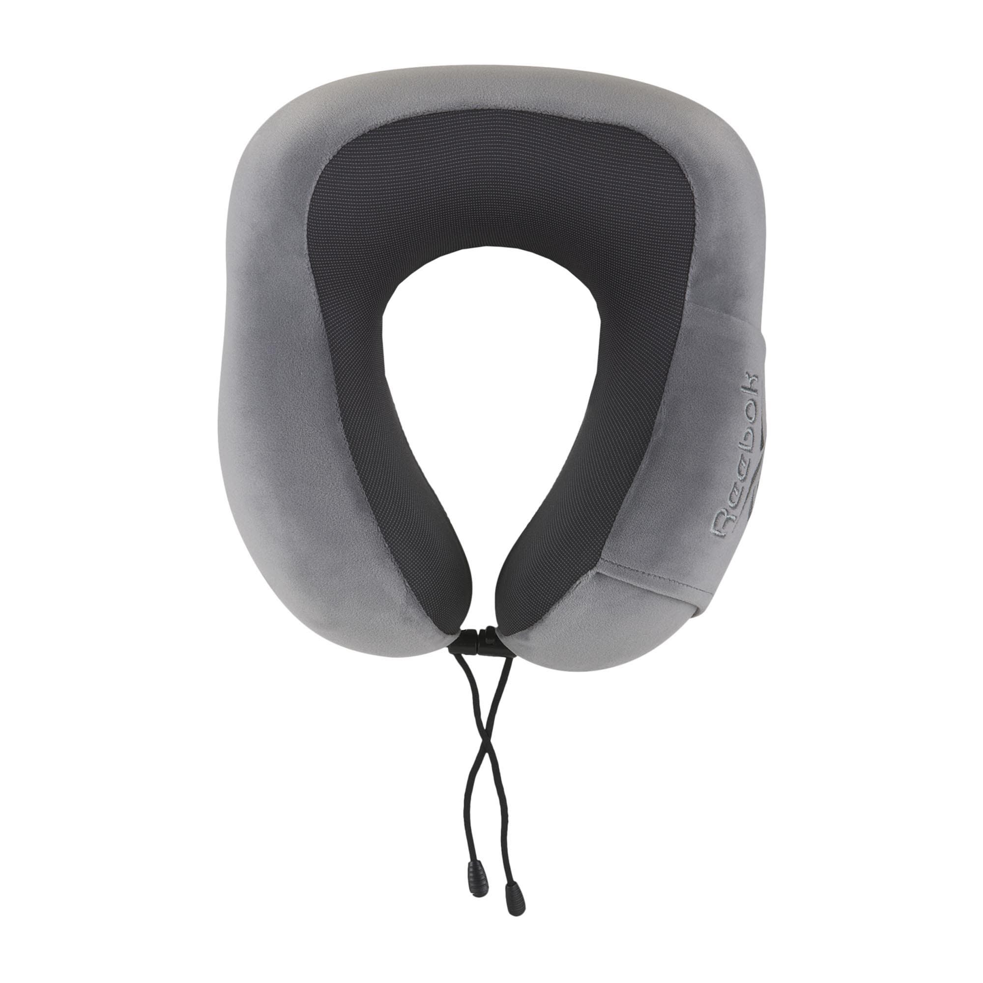 Reebok Travel Ergonomic Neck Pillow in Grey 
