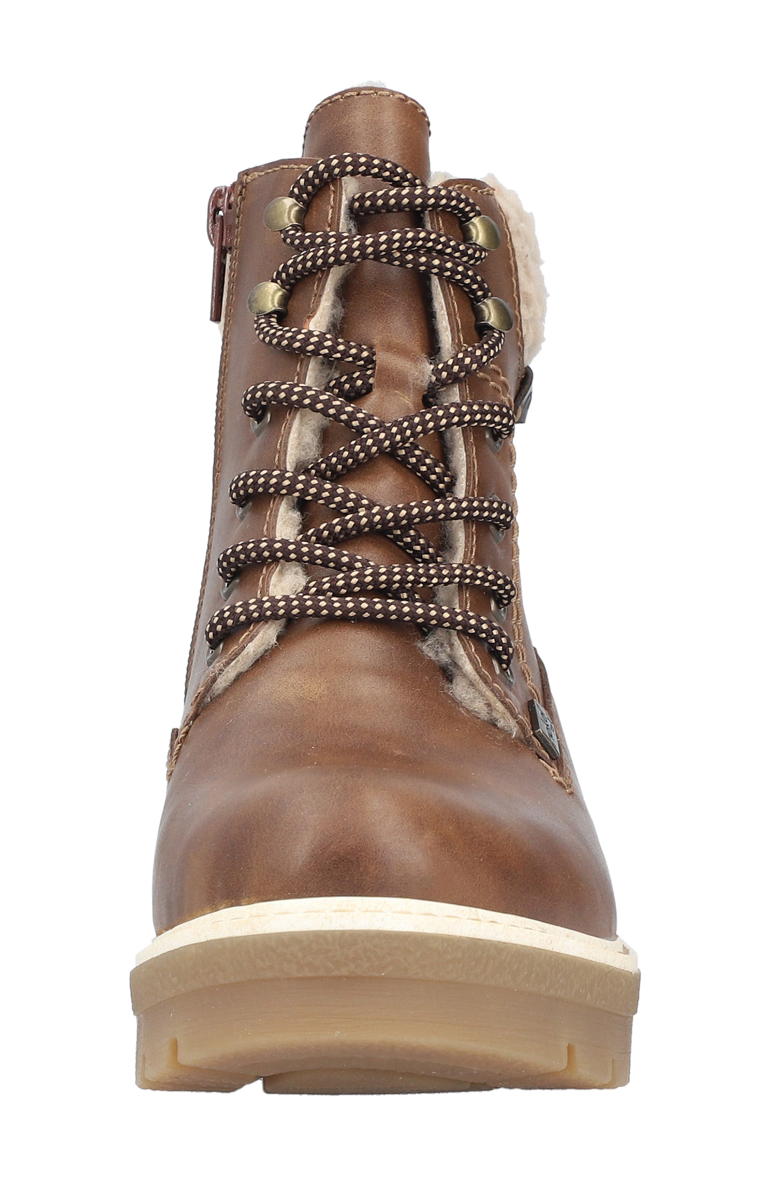 Rieker Sabrina Hiking Boot, Alternate, color, Noce/ Kastanie/ Lehm