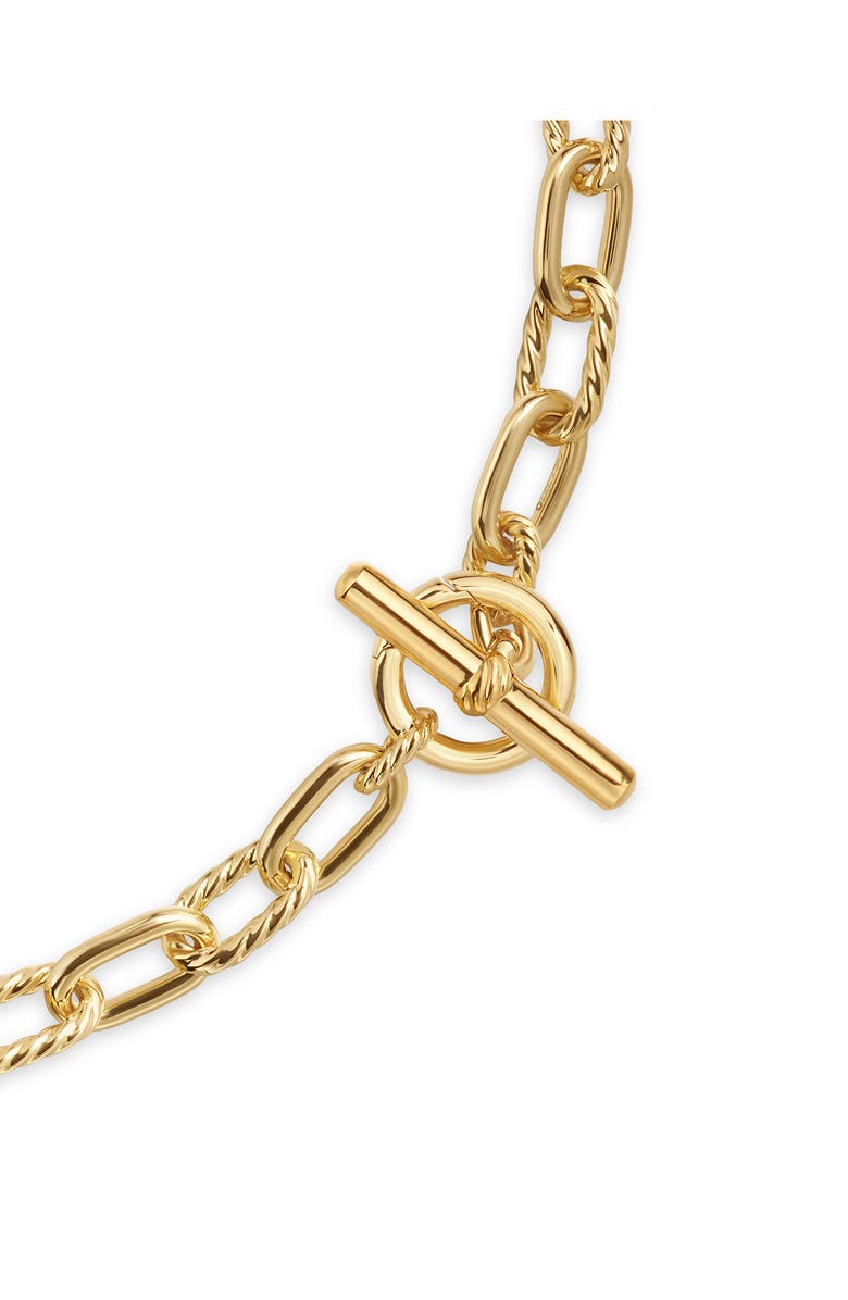 David Yurman Madison<sup>®</sup> Toggle Chain Necklace, Alternate, color, 18K Gold