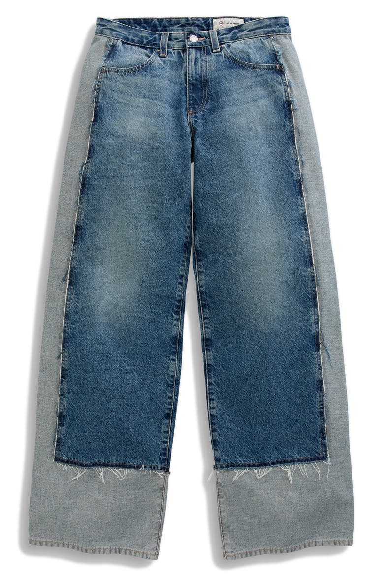 Adria Low Rise Baggy Wide Leg Jeans, Alternate, color, 13 YEARS OTHERWORLDLY