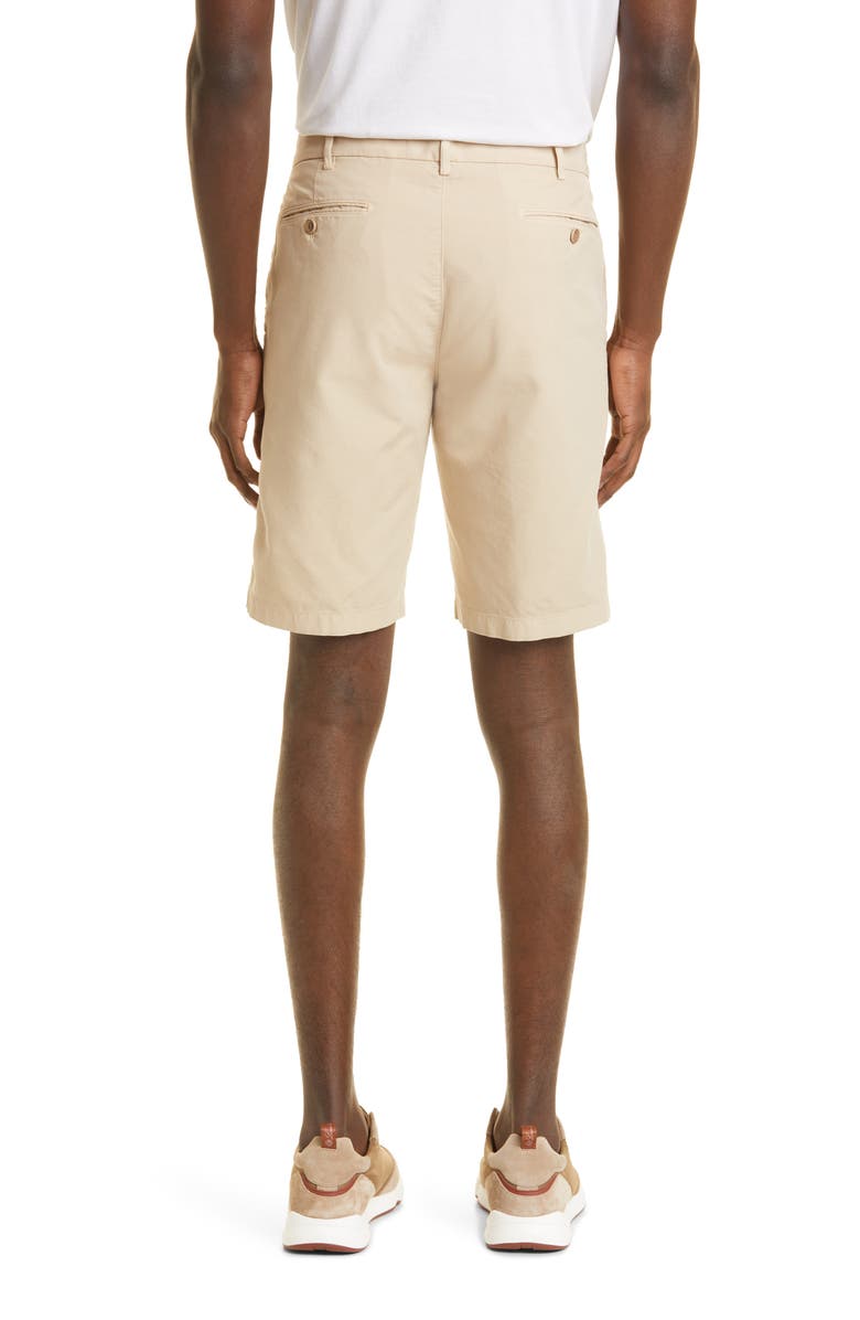 Loro Piana Deck Stretch Cotton Bermuda Shorts, Alternate, color, 
