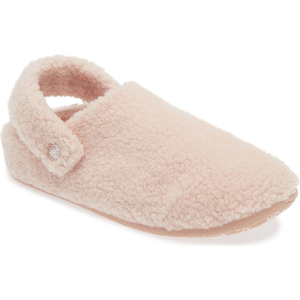 CROCS Classic Cozzzy Slipper Clog in Pink Clay