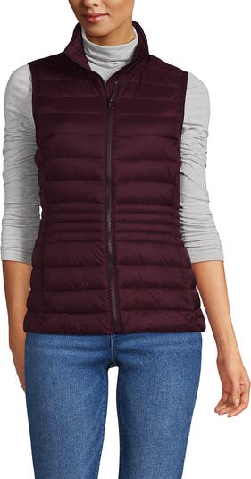 Gilet Doudoune Rembourrée Land's End Femme Taille M – Vert – Occasion Très Bon état