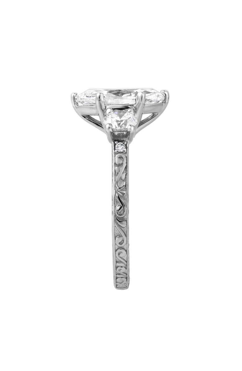 LuvMyJewelry Aislyra 14K Gold 2.70 Ct Marquise Lab Grown Diamond Engagement Ring, Alternate, color, 14K White Gold