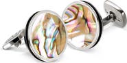M-Clip® Abalone Cuff Links