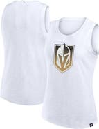 FANATICS Women's Fanatics White Vegas Golden Knights Slub Tank Top