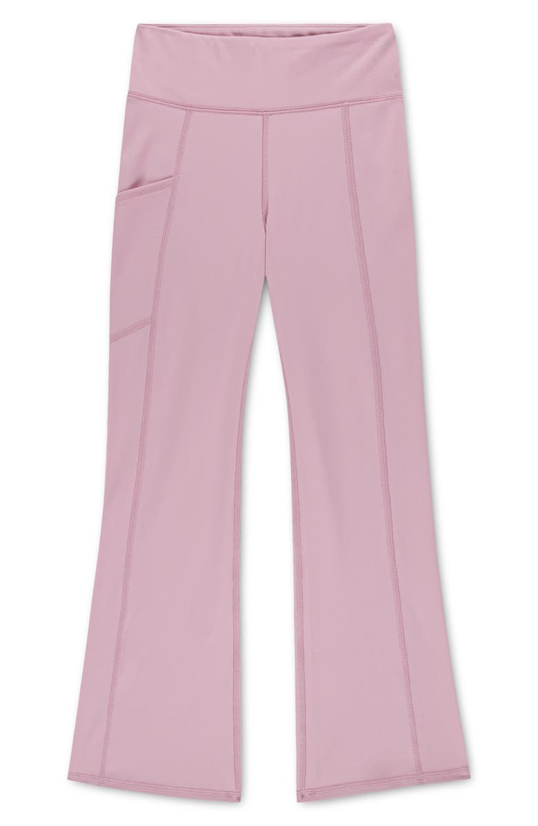 abercrombie kids Kids' YPB Flare Leggings, Main, color, Pink Nectar