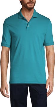 Lands' End School Uniform  Long Sleeve Interlock Polo Shirt
