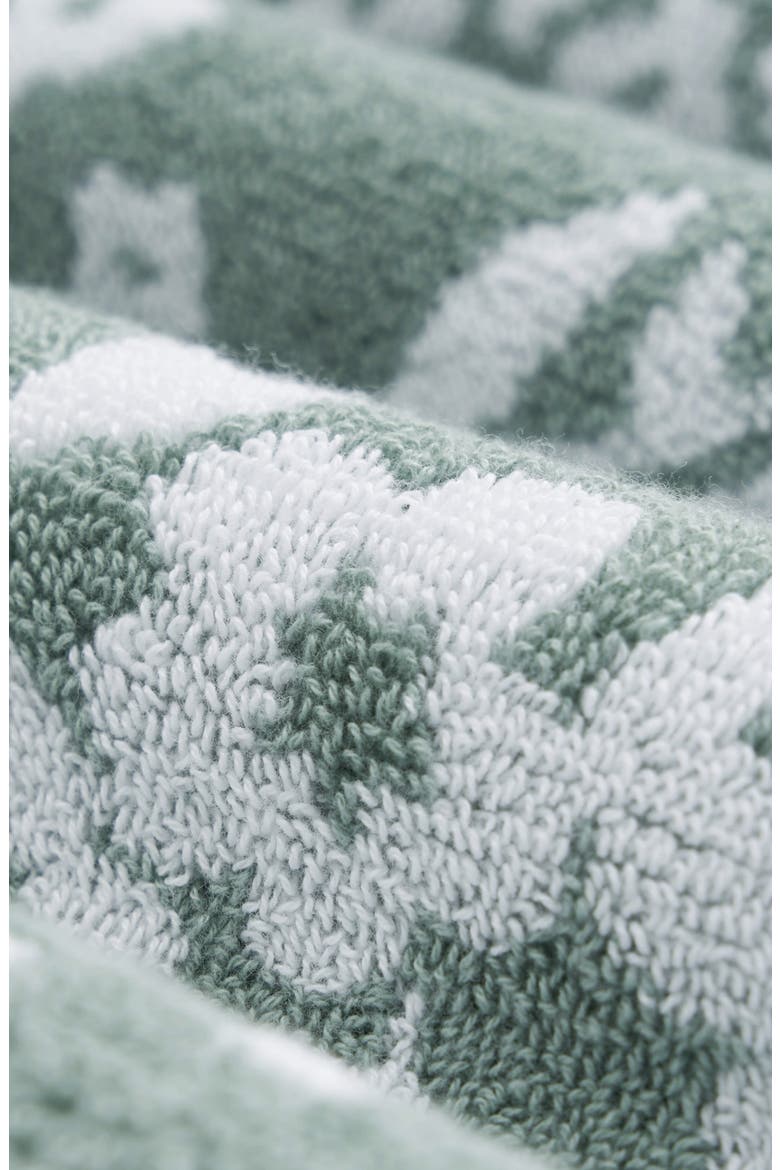Folk Floral 6-Piece Assorted Towels, Alternate, color, ICEBERG GREEN