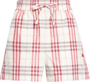 Burberry Evelyn Check Shorts