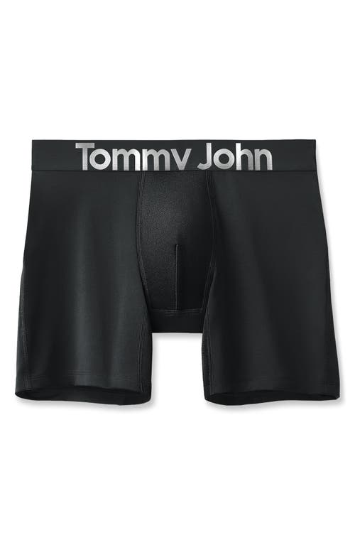 Tommy John 3-pack 360 Sport Essentials 8-inch Performance Boxer Briefs In Black