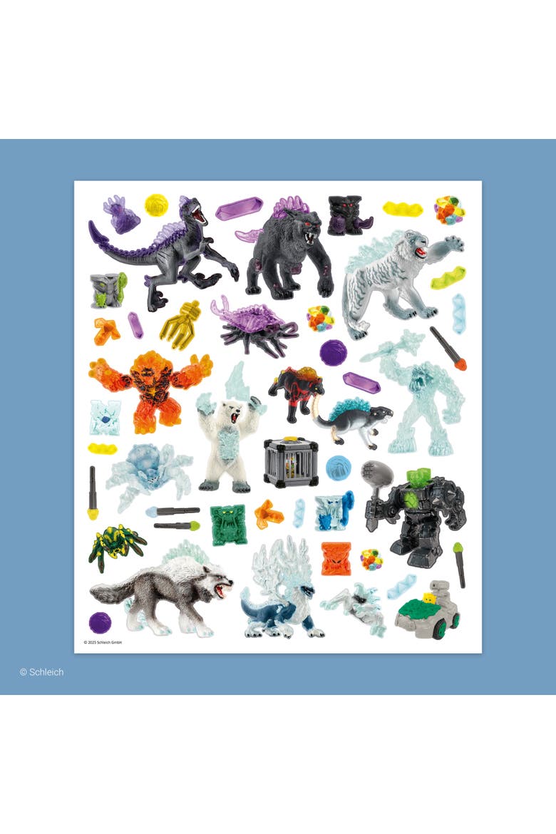 Panorama Sticker Book, Alternate, color, Multicolored