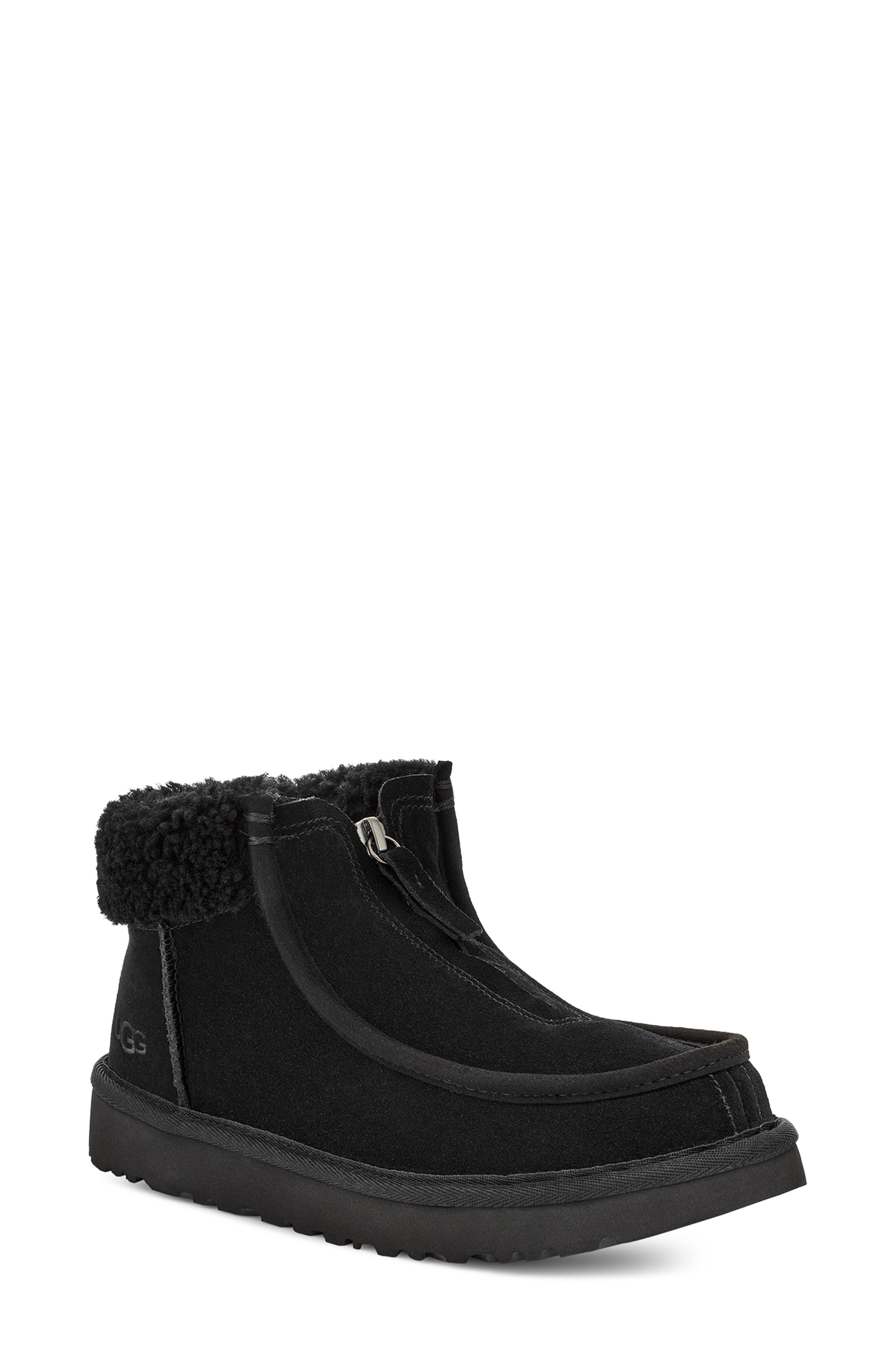 UGG<sup>®</sup> Funkarra Genuine Shearling Bootie, Main, color, 