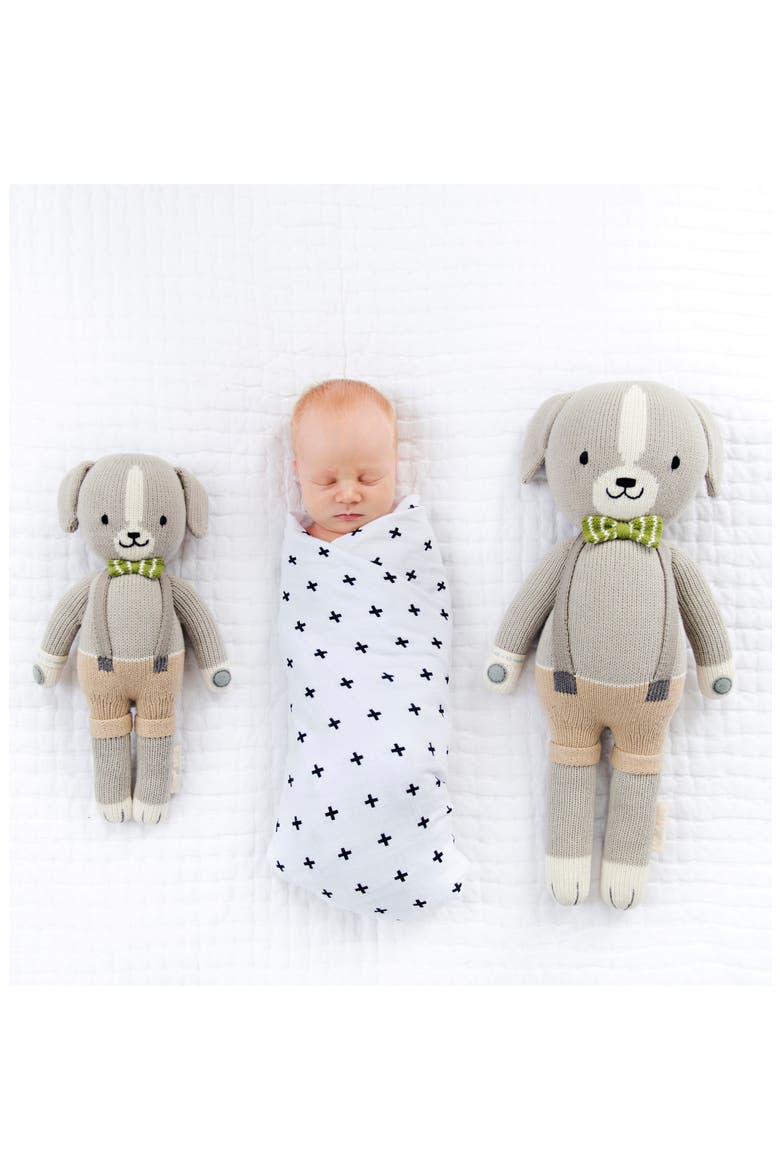 cuddle + kind Noah the Dog Stuffed Animal, Alternate, color, GREY