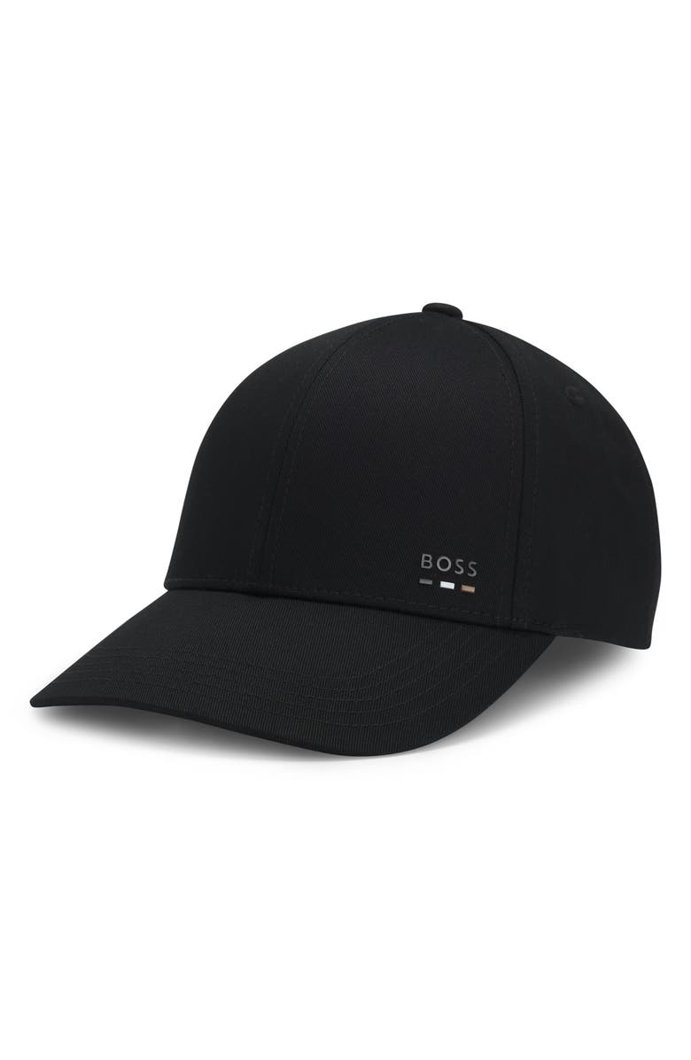 BOSS Zed Cotton Twill Baseball Cap, Main, color, 