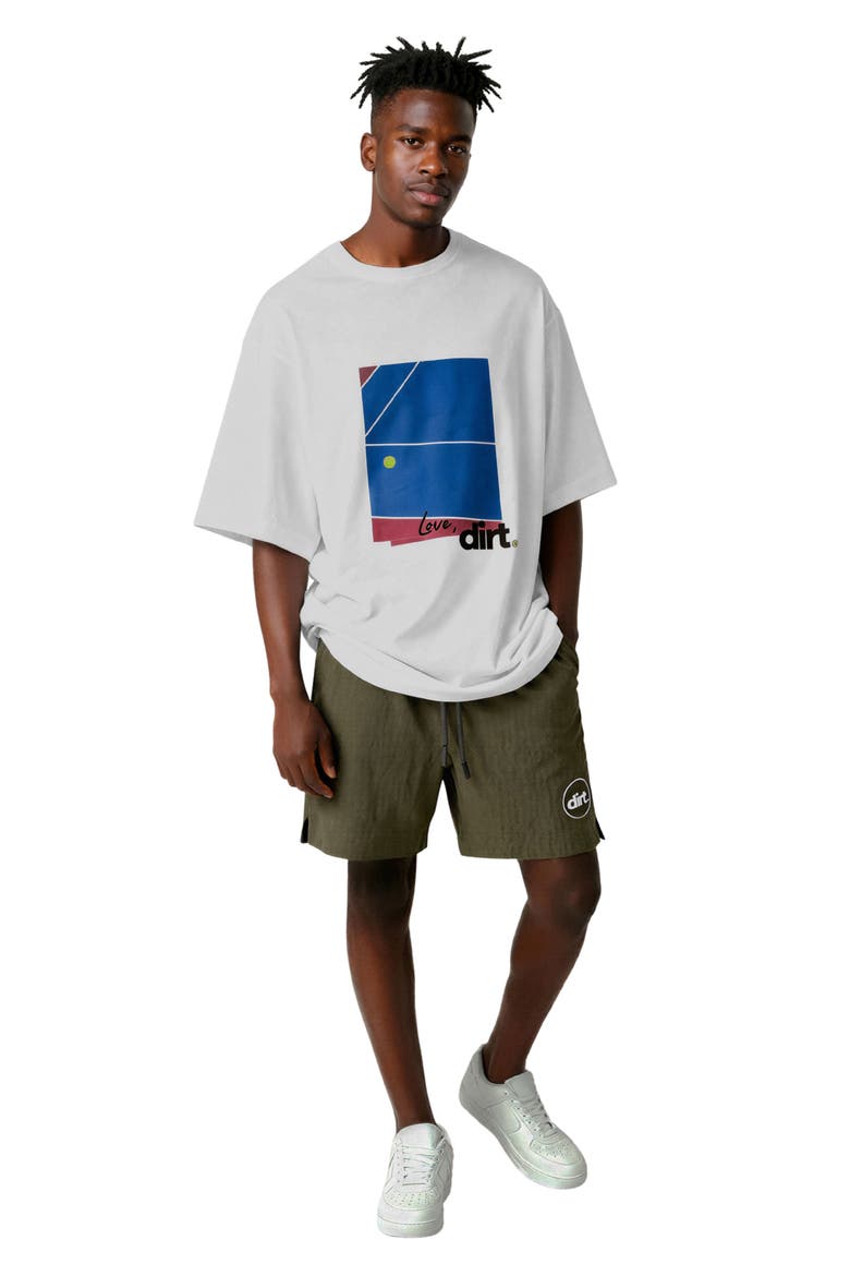 Dirt Resort Mid Rise Short, Alternate, color, OLIVE