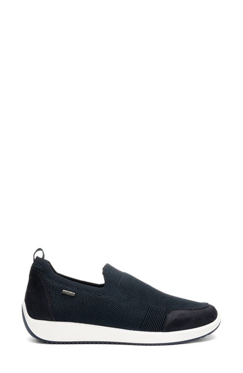 Ara Lilith 2 Waterproof Gore-tex® Slip-on Sneaker In Blue