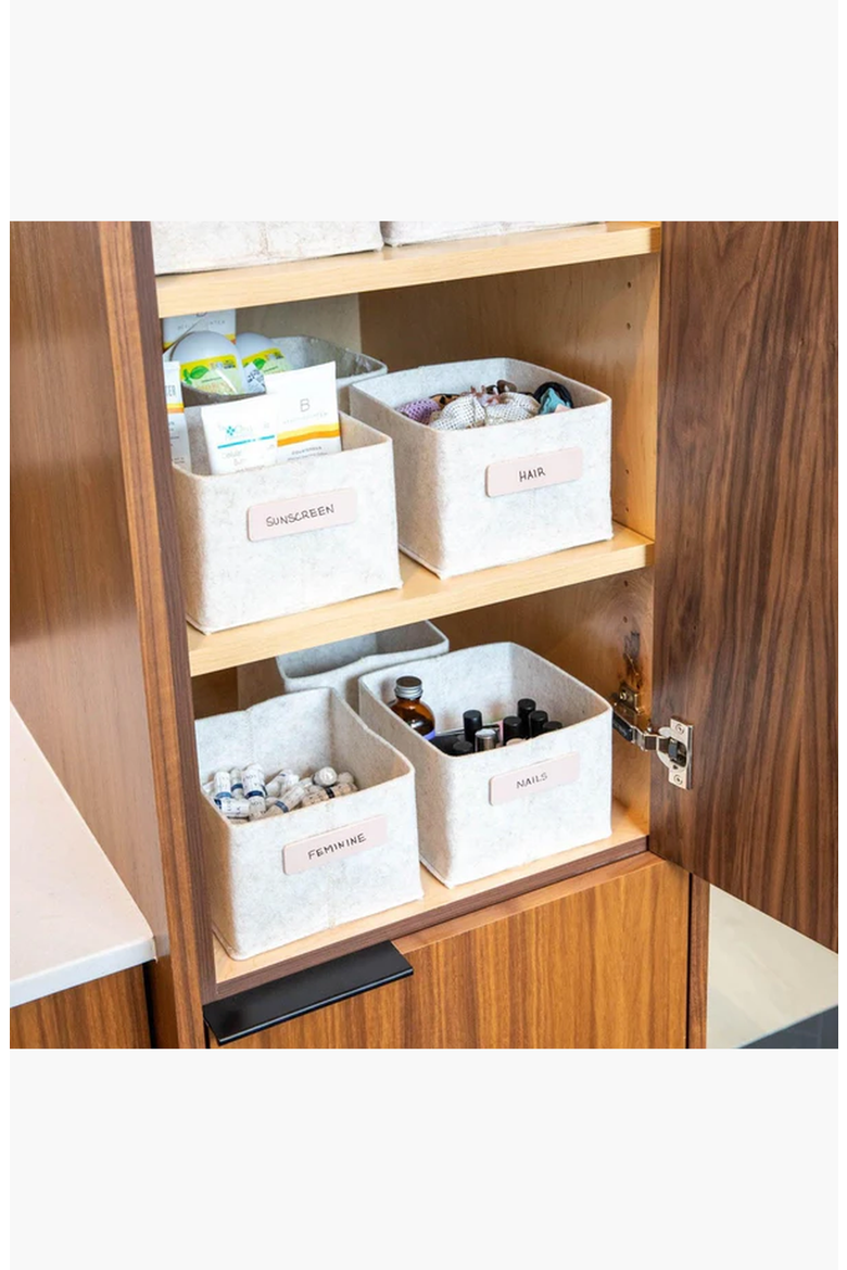 The Flex Bin - Petite Set of 3, Alternate, color, Stone