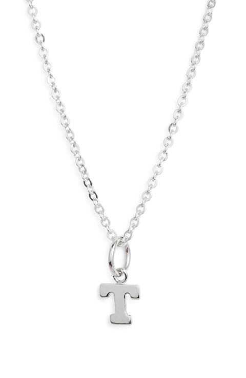 Initial Pendant Necklace