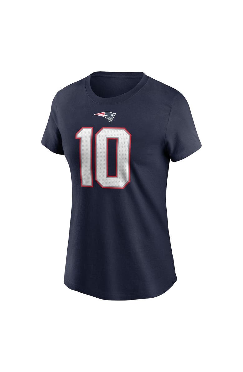 Nike Women's Nike Mac Jones Navy New England Patriots Player Name & Number T-Shirt, Alternate, color,