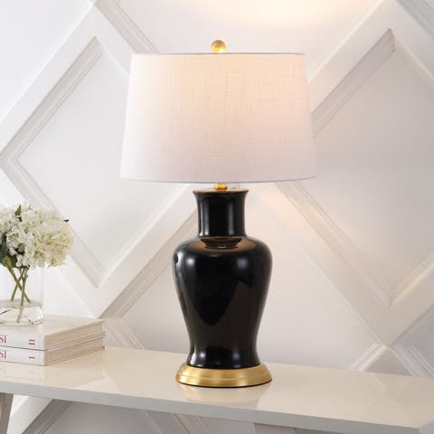 Julian 29" Traditional Classic Ceramic Urn LED Table Lamp