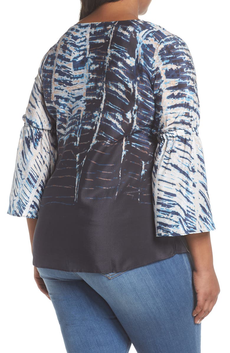 NIC+ZOE Tinago Silk Blend Top, Alternate, color, 