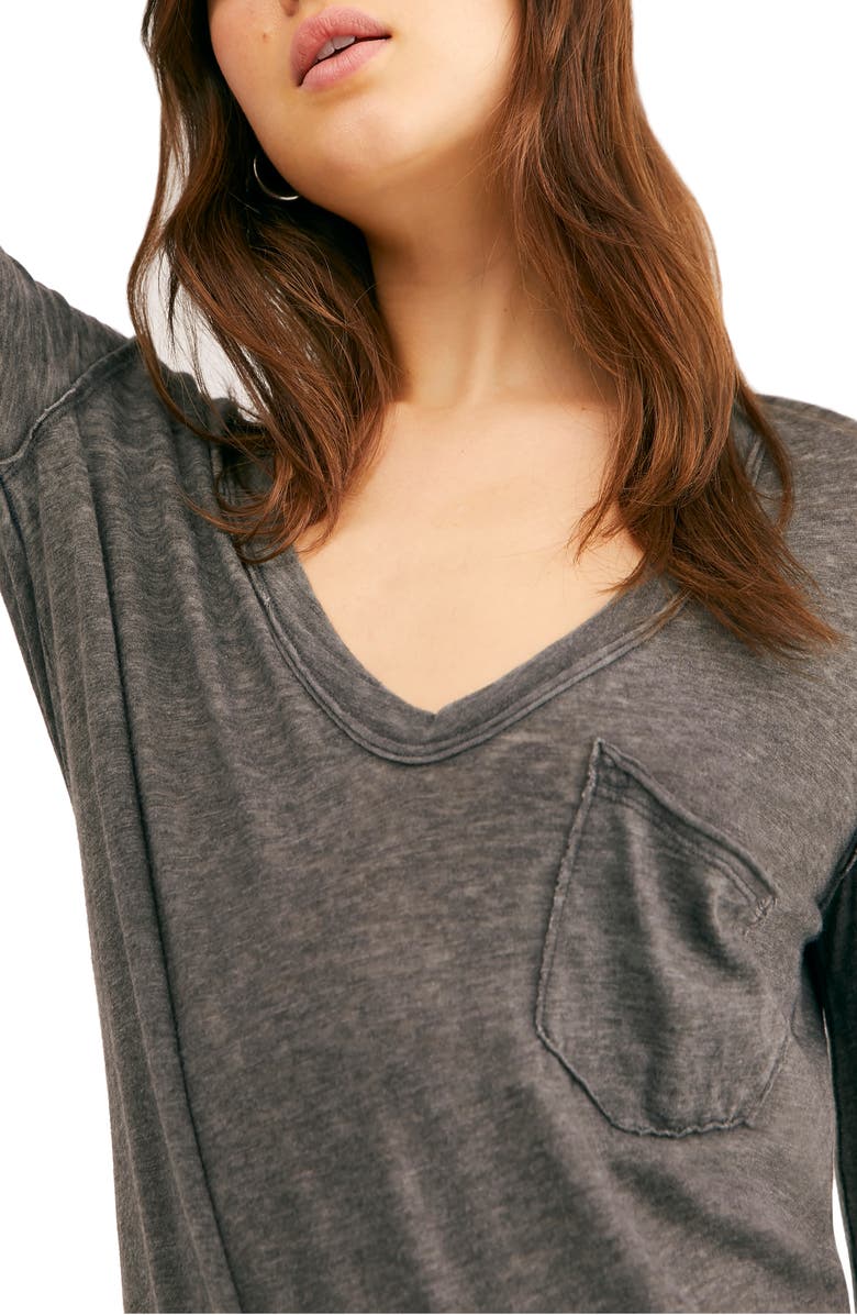 Free People Betty Long Sleeve Top, Alternate, color,