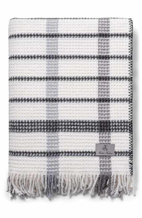 Waffle Knit Throw Blanket