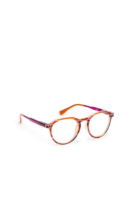 Striped Pattern Lightweight Reading Glasses 1.0 Eyewear