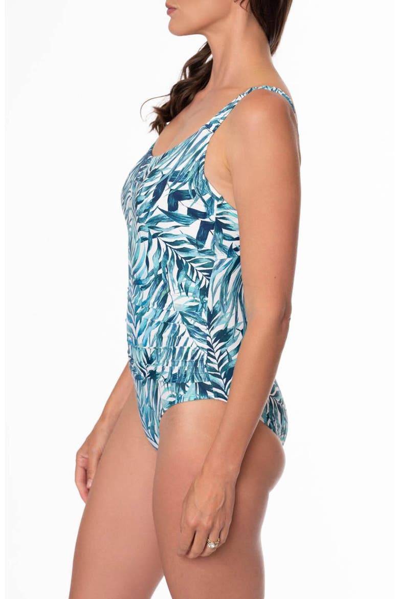 Jolie One-Piece Swimsuit, Alternate, color, DEPTHS
