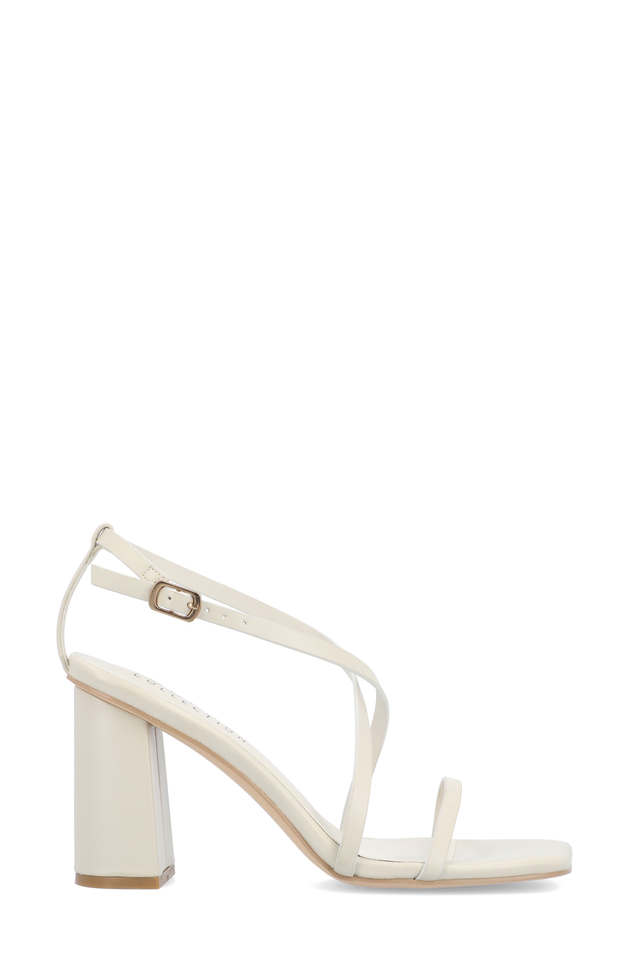 Journee Collection Lenorra Strappy Sandal, Alternate, color, Beige
