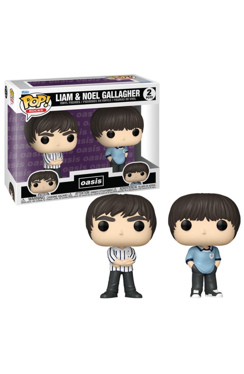 Funko Liam & Noel Gallagher (Oasis) Funko Pop! Rocks 2-Pack, Main, color, Multi-Color