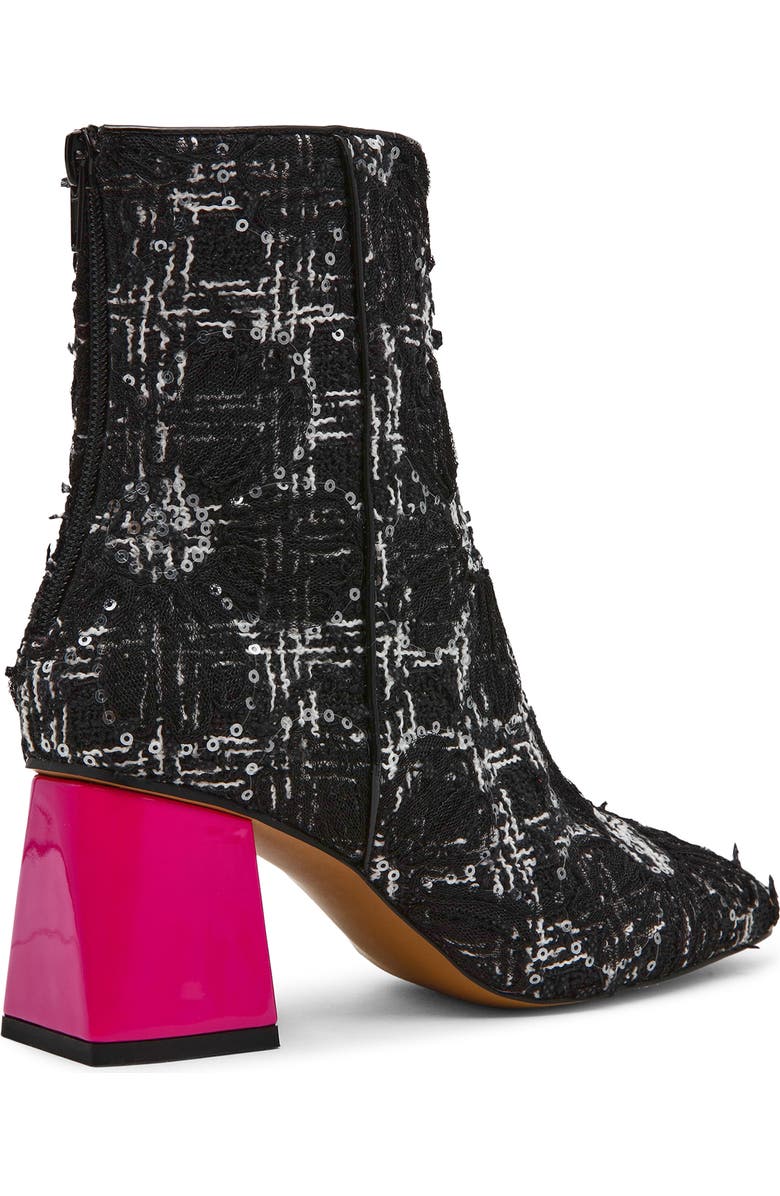 Betsey Johnson Stevie Bootie, Alternate, color, Black Multi