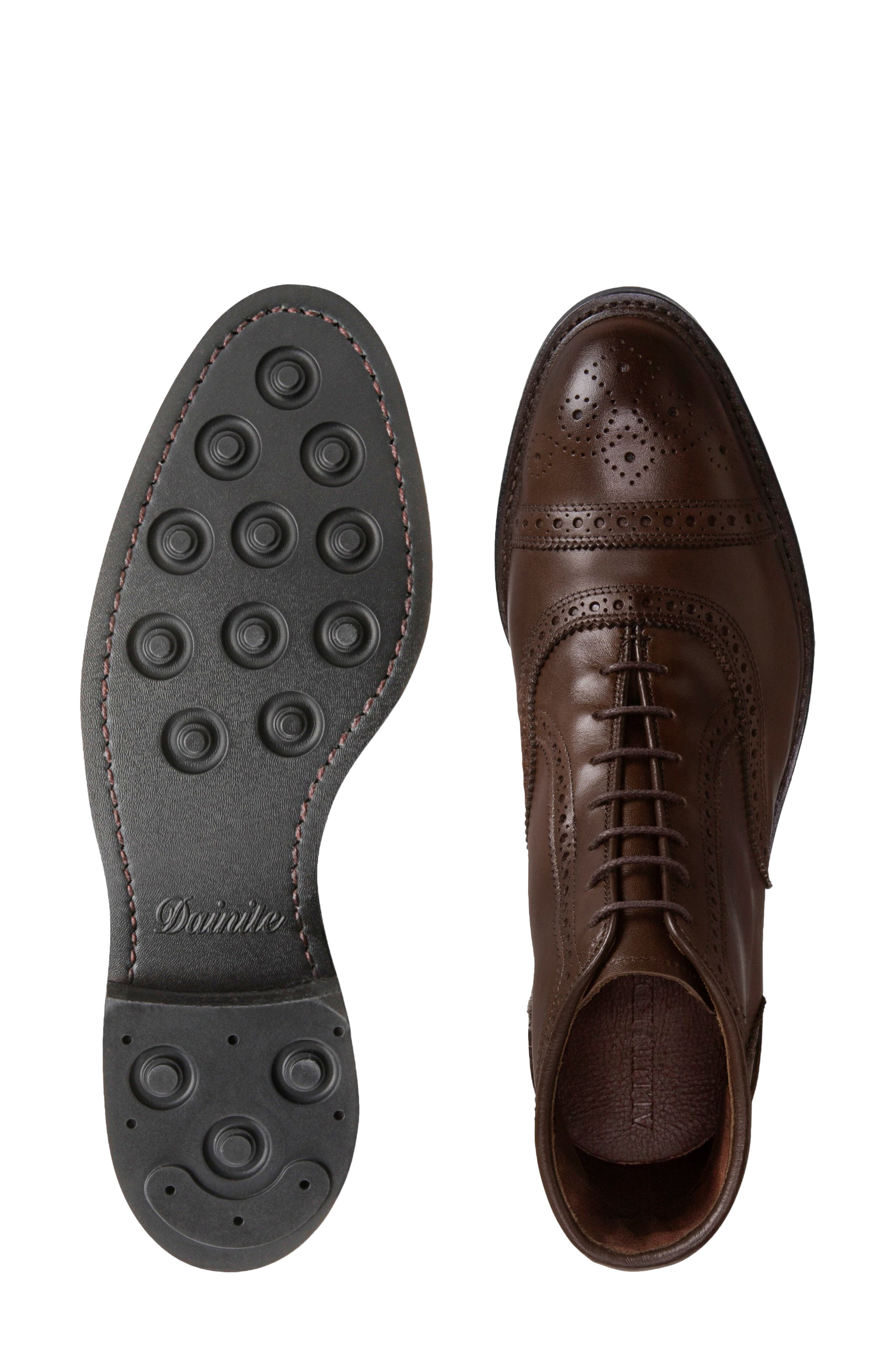 Allen Edmonds Hamilton Wingtip Waterproof Chukka Boot, Alternate, color, Brown Leather