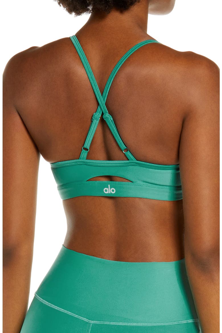 Intrigue Sports Bra, Alternate, color, OCEAN TEAL