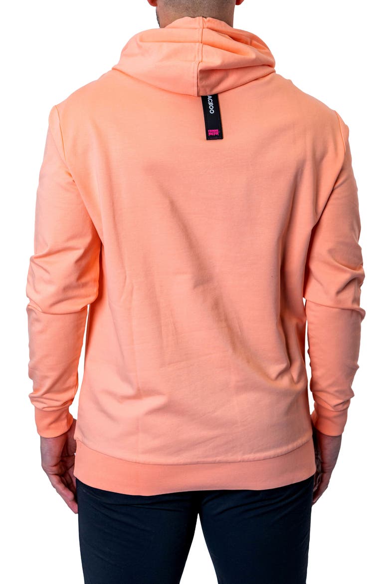 TrueColors Embroidered Logo Hoodie, Alternate, color, PINK
